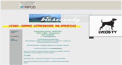 Desktop Screenshot of bieszczady.tripod.com