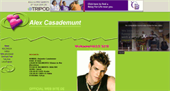 Desktop Screenshot of alexcasademunt.tripod.com