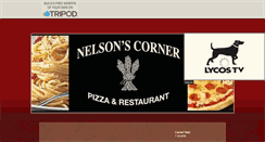 Desktop Screenshot of nelsonscornerpizza.tripod.com