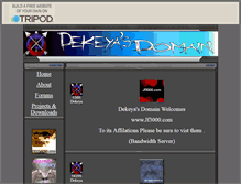 Tablet Screenshot of dekeyasdomain.tripod.com