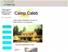 Tablet Screenshot of campcaleb.tripod.com