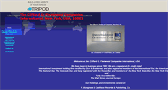 Desktop Screenshot of clifffleetwoodcos.tripod.com