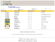Tablet Screenshot of coolotto.tripod.com