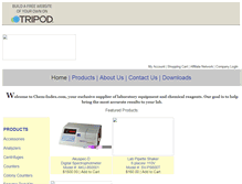 Tablet Screenshot of chemdex.tripod.com
