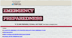 Desktop Screenshot of beprepared2day.tripod.com