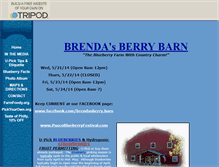 Tablet Screenshot of brendasberrybarn.tripod.com