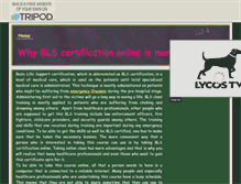Tablet Screenshot of blscertificationonline.tripod.com