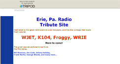 Desktop Screenshot of erieradio.tripod.com