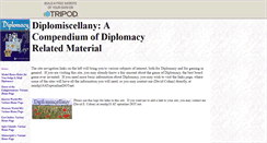 Desktop Screenshot of diplomiscellany.tripod.com