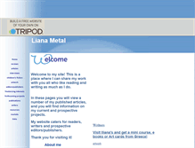 Tablet Screenshot of lianametal.tripod.com