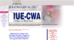 Desktop Screenshot of iuecwalocal174.tripod.com