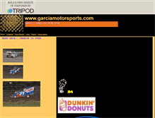 Tablet Screenshot of garciamotorsports.tripod.com