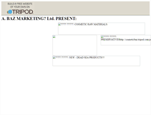 Tablet Screenshot of cosmeticbaz.tripod.com