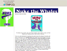 Tablet Screenshot of nuke-the-whales.tripod.com
