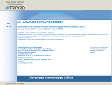 Tablet Screenshot of drbenjaminlopez.tripod.com