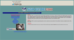 Desktop Screenshot of ngoguide2000.tripod.com