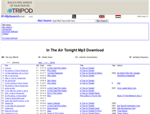 Tablet Screenshot of intheairtonightmp3.tripod.com