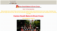 Desktop Screenshot of csmajorettecorps.tripod.com