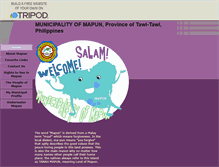 Tablet Screenshot of municipalityofmapun.tripod.com