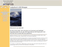 Tablet Screenshot of ladydiver.tripod.com