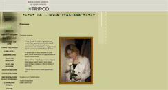 Desktop Screenshot of italianlanguage.tripod.com