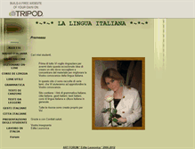 Tablet Screenshot of italianlanguage.tripod.com