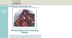 Desktop Screenshot of petpalssitting.tripod.com