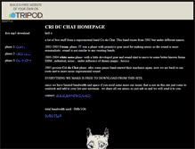 Tablet Screenshot of cri-du-chat.tripod.com