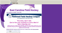 Desktop Screenshot of ecufieldhockey.tripod.com