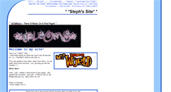 Desktop Screenshot of 87steph87.tripod.com