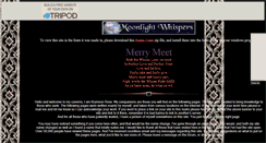 Desktop Screenshot of moonlightwhispers.tripod.com