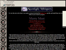 Tablet Screenshot of moonlightwhispers.tripod.com