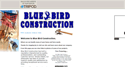 Desktop Screenshot of bluebirdconst.tripod.com