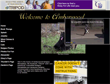 Tablet Screenshot of amberwood3.tripod.com