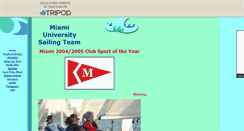 Desktop Screenshot of miamisailing.tripod.com