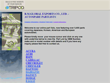 Tablet Screenshot of bmgeautopartlists.tripod.com