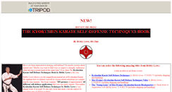 Desktop Screenshot of kyokushinkarate.tripod.com