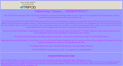 Desktop Screenshot of nekkiddogs.tripod.com