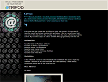 Tablet Screenshot of crystal2009.tripod.com