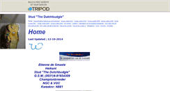 Desktop Screenshot of dutchbudgie.tripod.com
