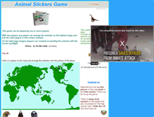 Tablet Screenshot of animalstickers.tripod.com