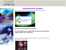 Tablet Screenshot of entertainmentexperts.tripod.com