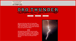 Desktop Screenshot of orothunder.tripod.com
