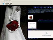 Tablet Screenshot of noraweddingplanner.tripod.com