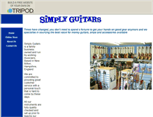 Tablet Screenshot of guitargirl555.tripod.com