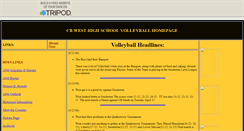 Desktop Screenshot of cbwvolleyball.tripod.com