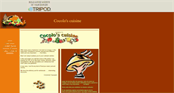 Desktop Screenshot of cocoloscuisine.tripod.com