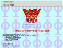 Tablet Screenshot of doompatrolreview.tripod.com