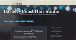 Desktop Screenshot of barberycoasthairstudio.tripod.com