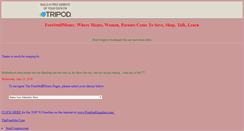 Desktop Screenshot of freestuffmoms.tripod.com